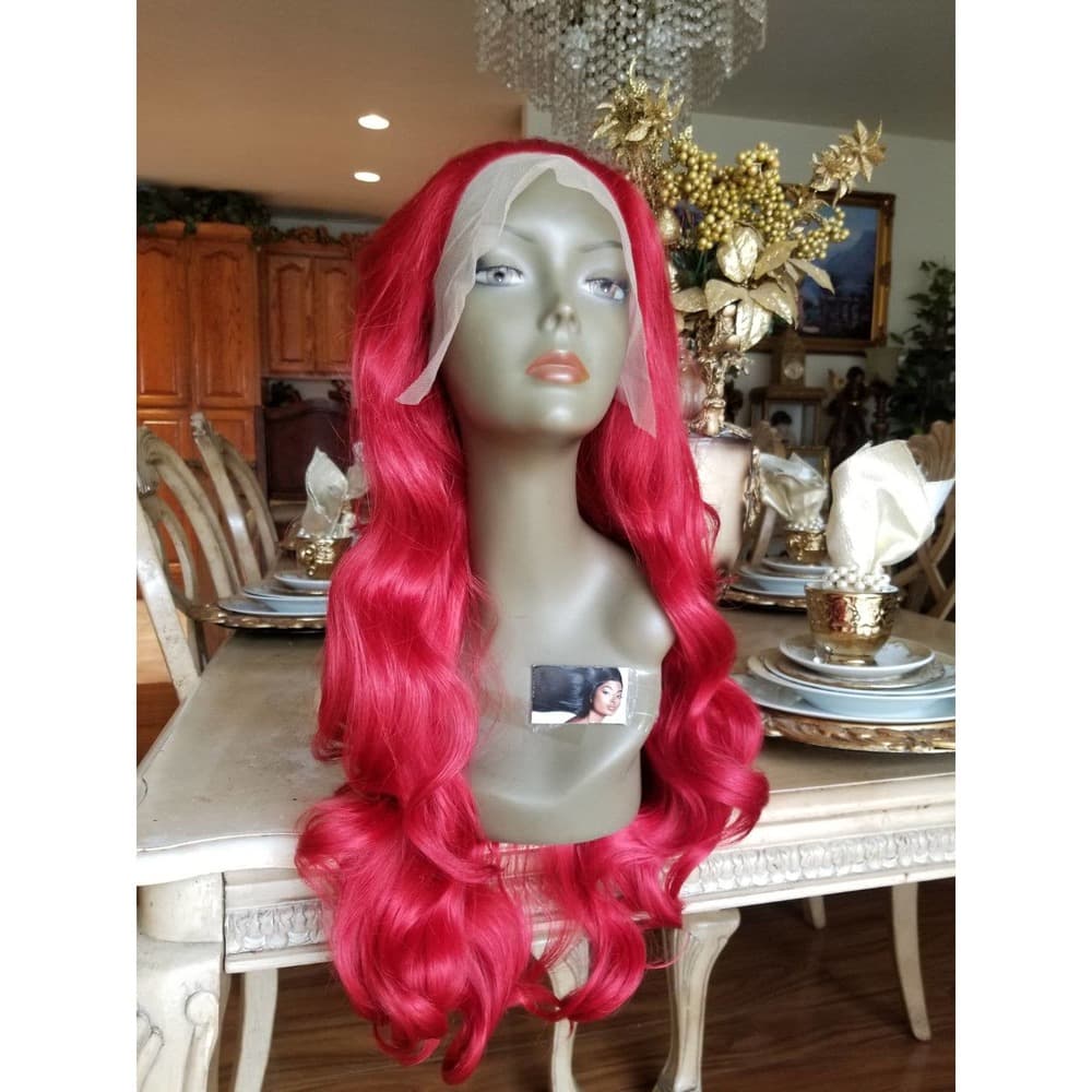 Red Beauty Lace Front Wig - Thumbnail 2