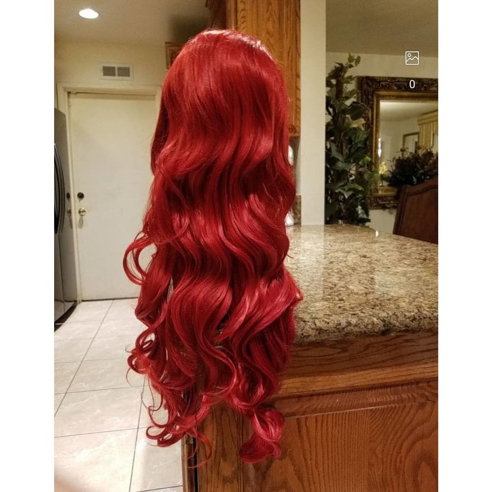 Red Beauty Lace Front Wig - Thumbnail 10