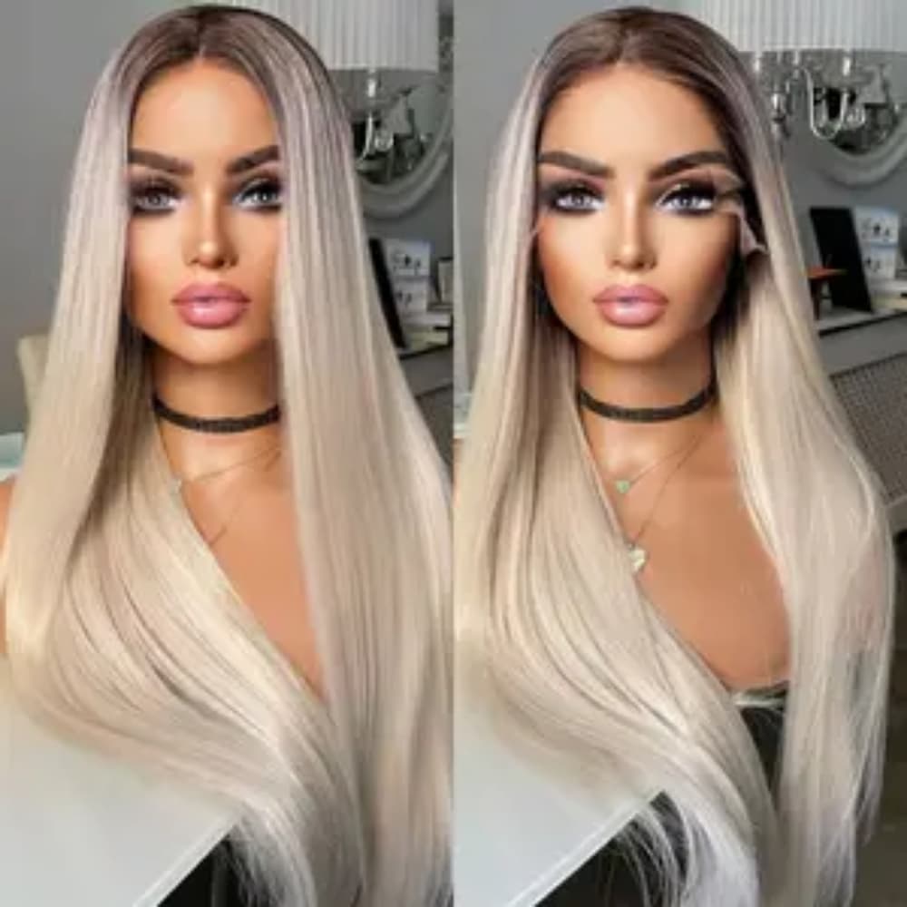 Ombre Blonde Beautiful Lace Front Wig