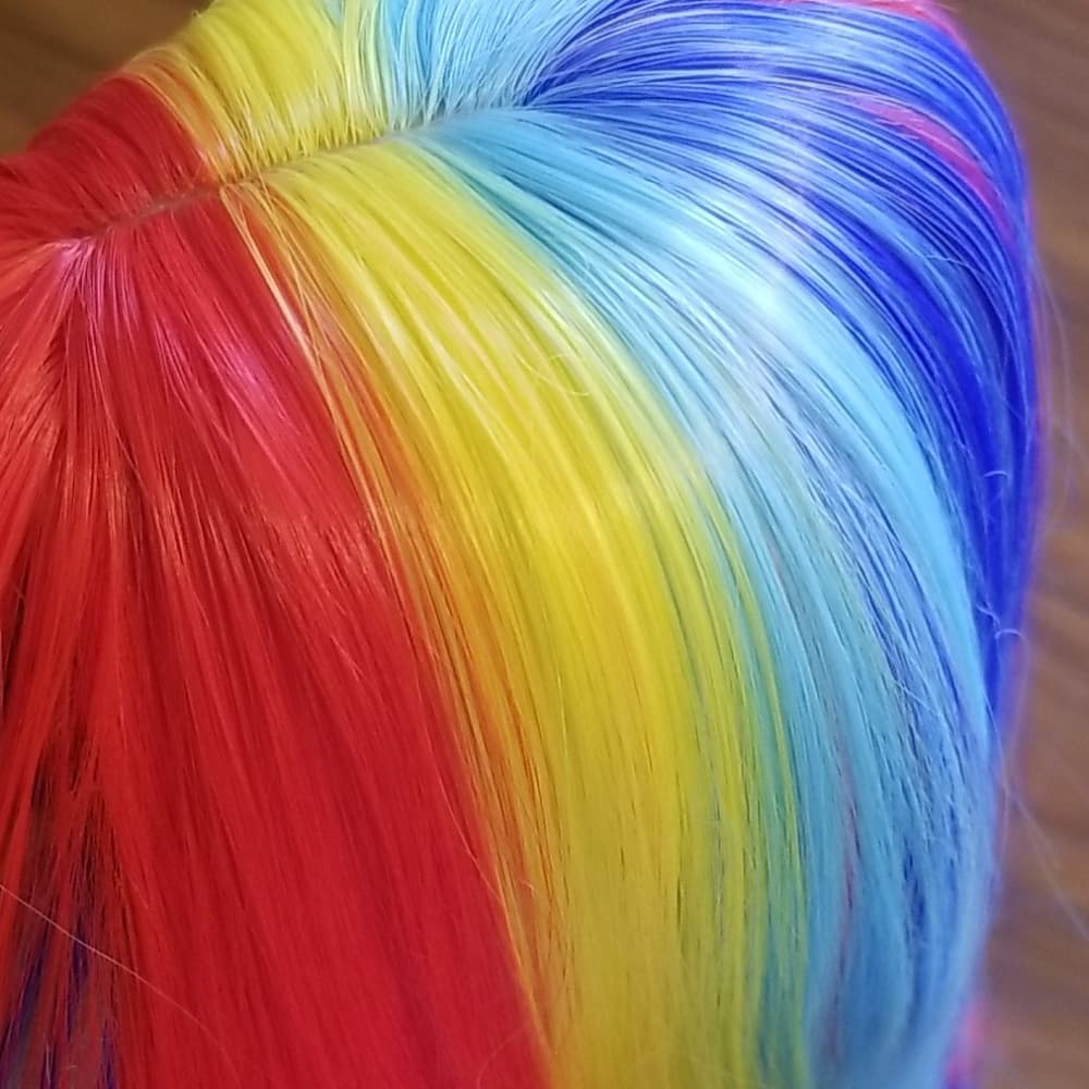 Rainbow Beauty Full Wig - Thumbnail 2