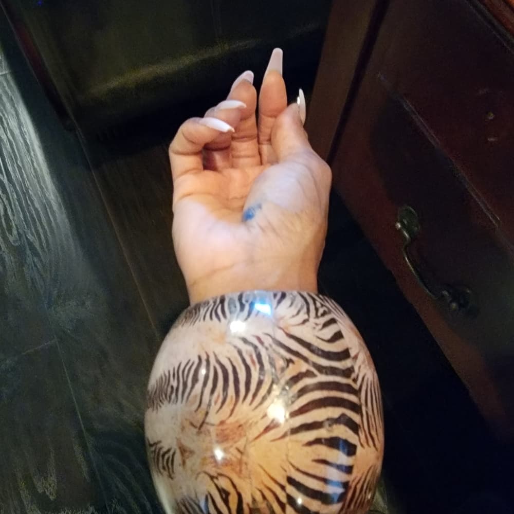 Animal Print Bangle Bracelet - Thumbnail 6