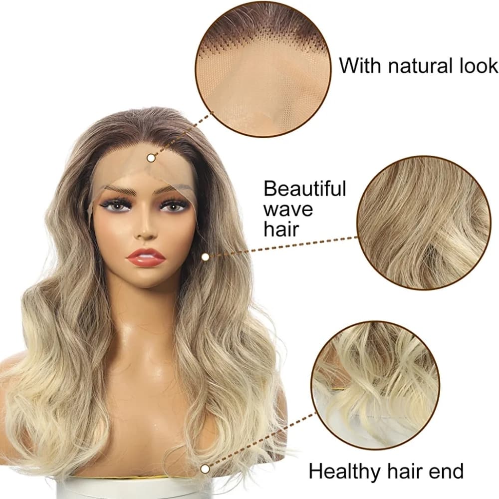 Ombre Lace Front Wig - Thumbnail 3