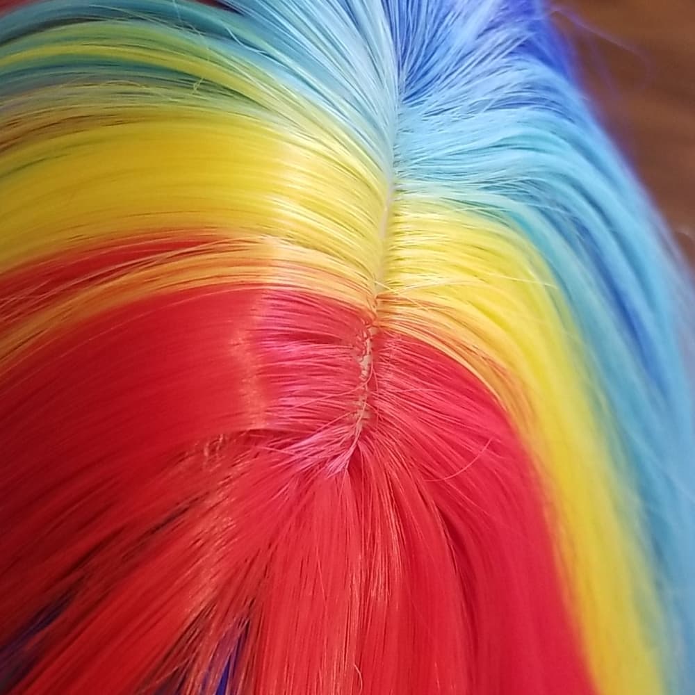 Rainbow Beauty Full Wig - Thumbnail 4