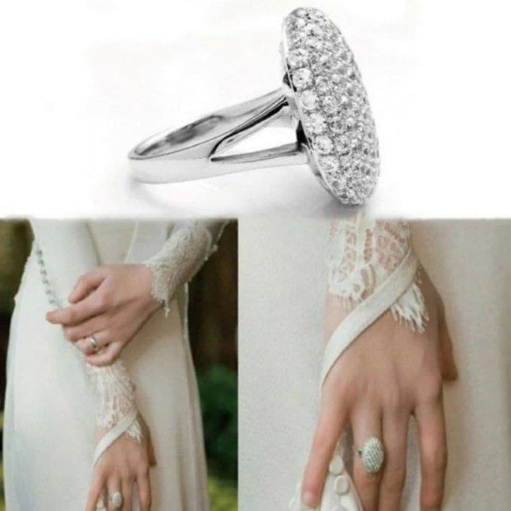 NEW 925 Silver Twilight Bella Engagement Ring - Thumbnail 8