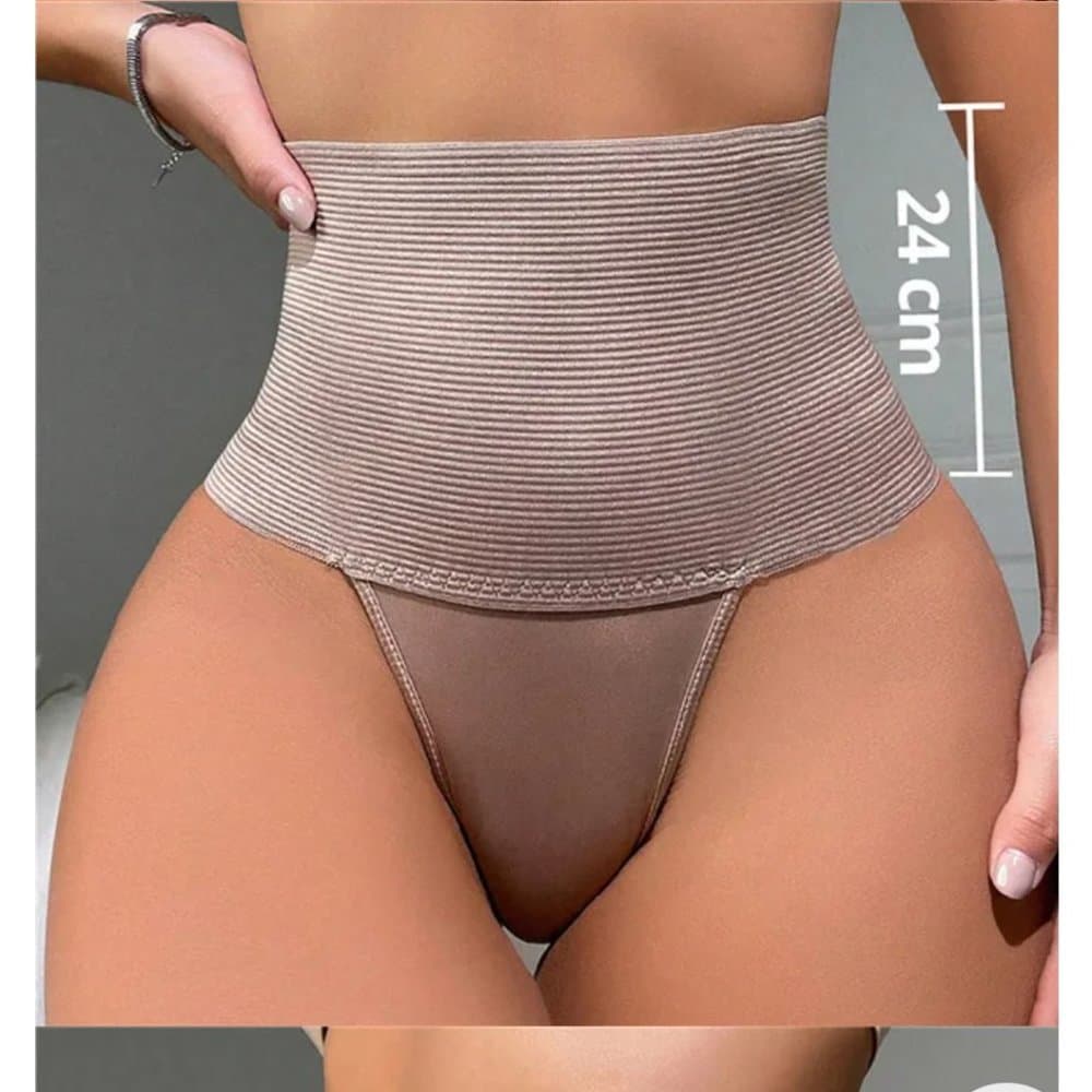 Elegant High-Waist Slimming Panties: Perfect Tummy Control - Thumbnail 10
