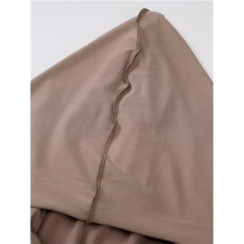 Chic Hooded Maxi Dress - Comfortable Long Sleeves & Stylish Stitch Detail - Thumbnail 14