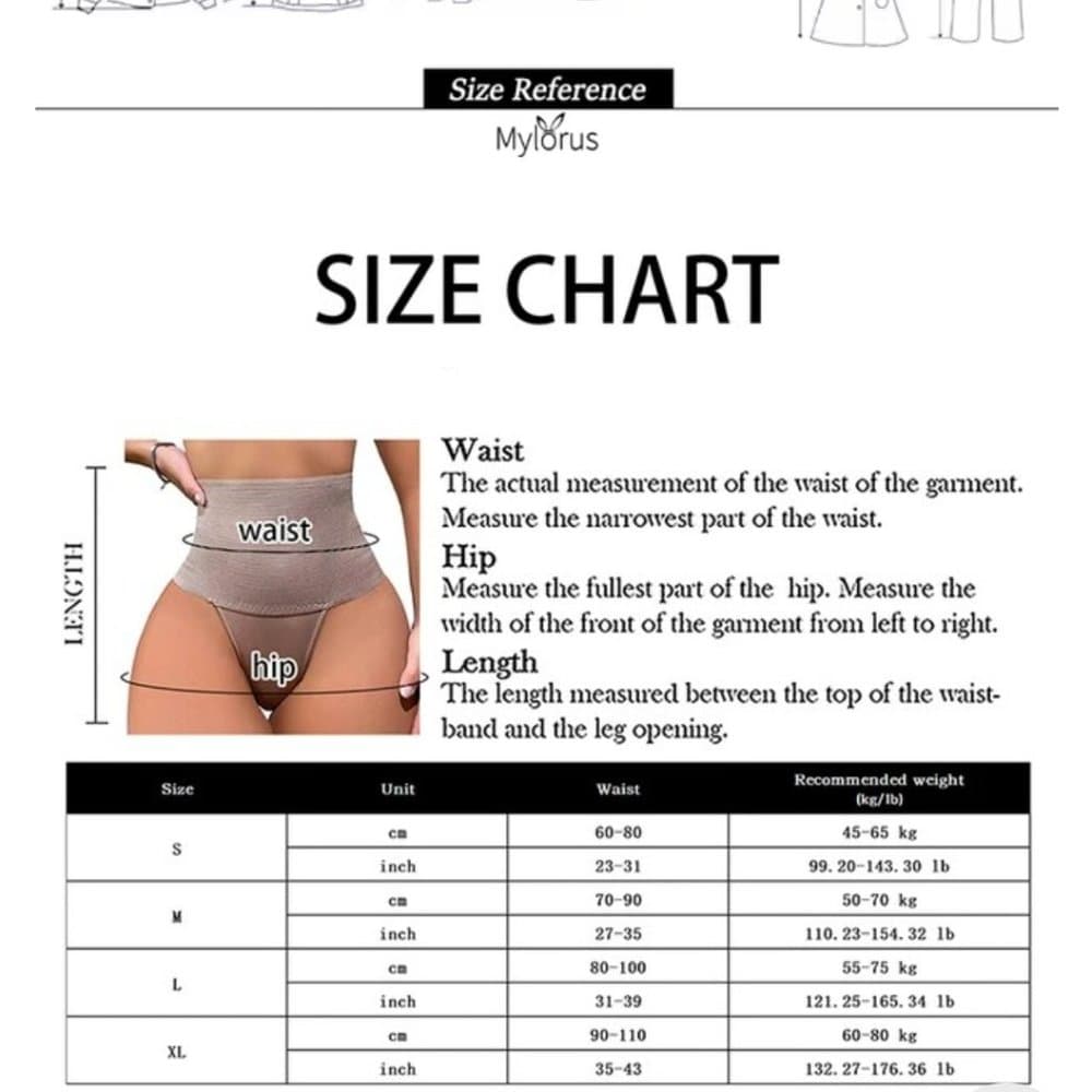 Elegant High-Waist Slimming Panties: Perfect Tummy Control - Thumbnail 14