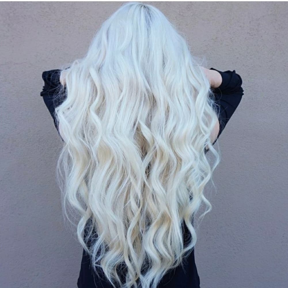 Blonde Wavy Beauty Lace Front Wig - Thumbnail 4
