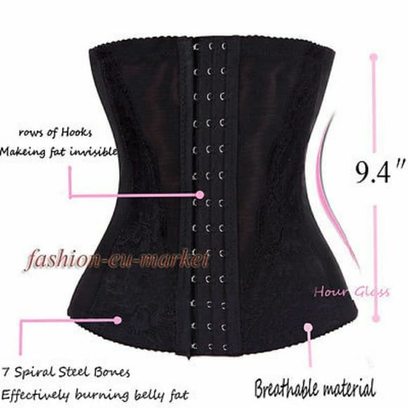 7 Steel Bone Waist Trainer-Instanly Slims You!! - Thumbnail 7