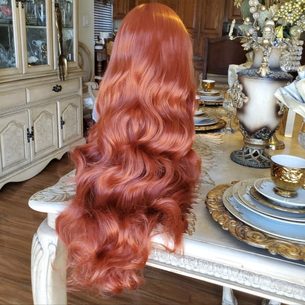 Copper Red Beauty Lace Front Wig 24-26 inches!! - Thumbnail 4