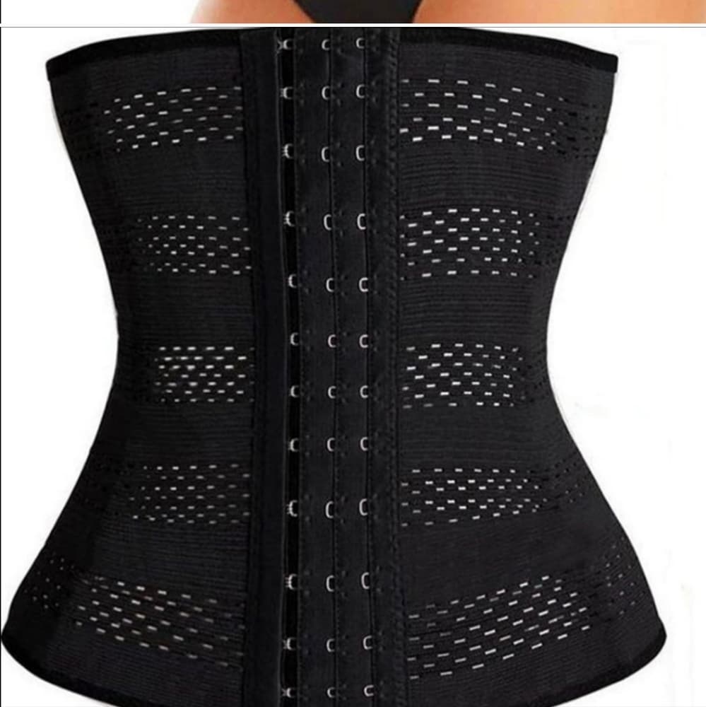 🔥SALE🔥 Black Breathable Shapewear Waist Trainer