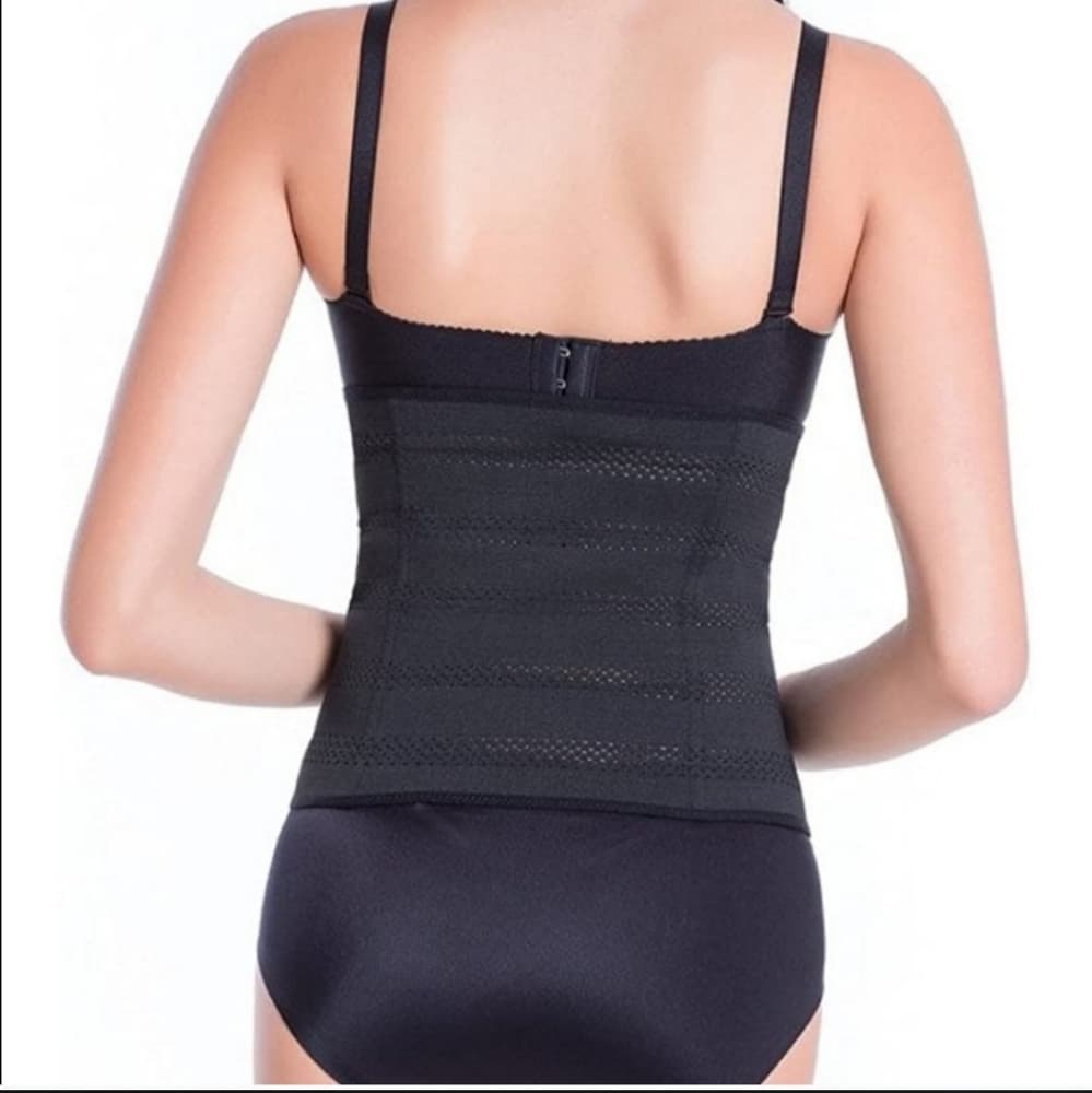 🔥SALE🔥 Black Breathable Shapewear Waist Trainer - Thumbnail 6