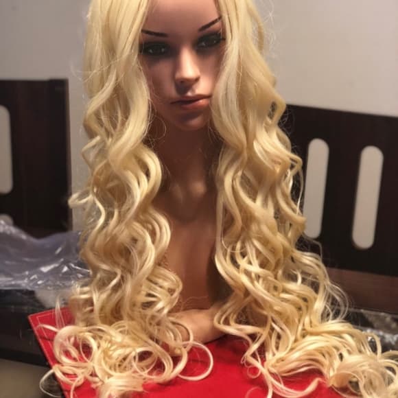 Blonde Beauty Full Lace Front Wig - Thumbnail 9