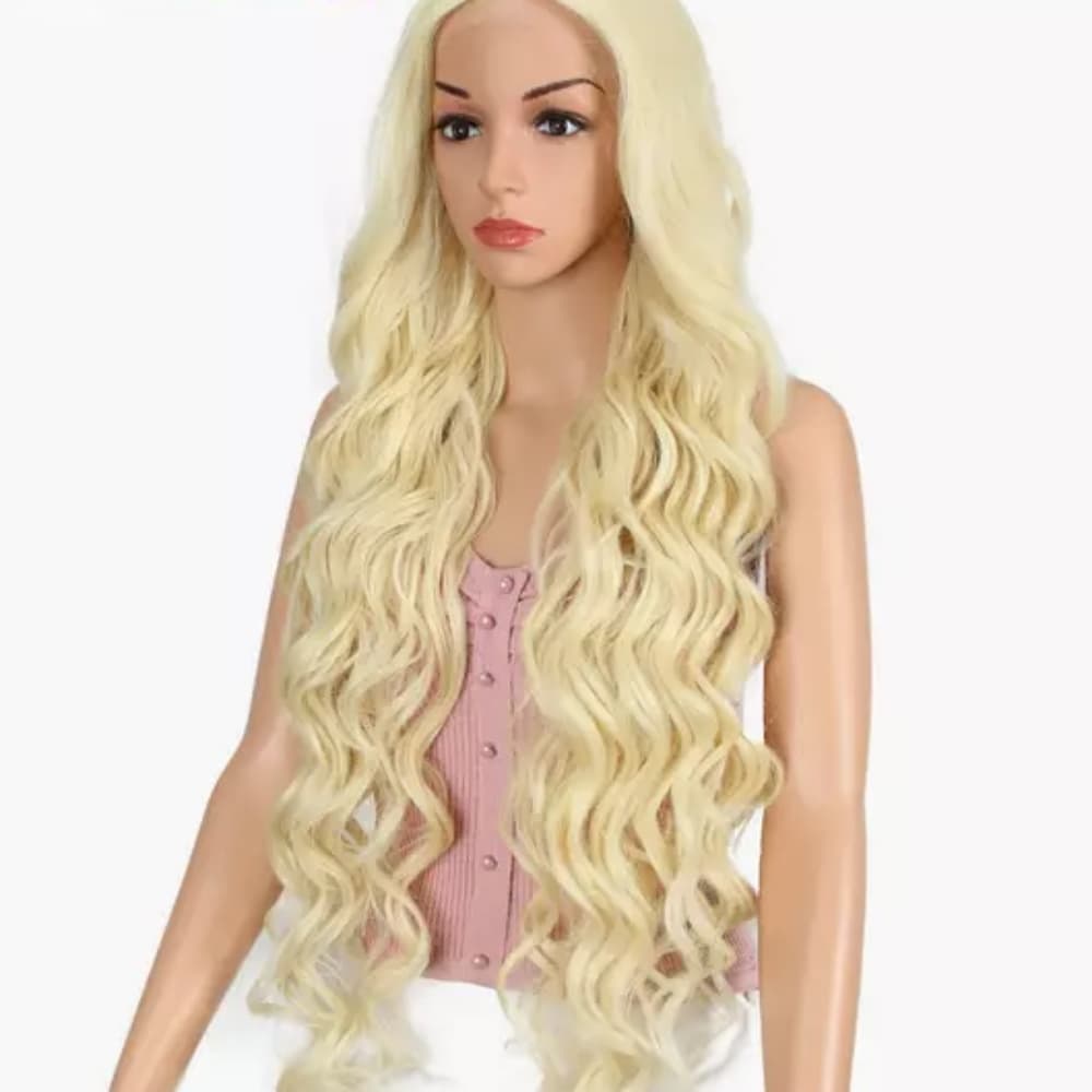 Blonde Beauty Full Lace Front Wig - Thumbnail 2