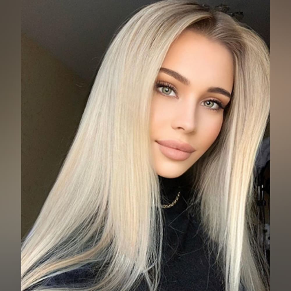 Ombre Blonde Beauty Lace Front Wig - Thumbnail 2