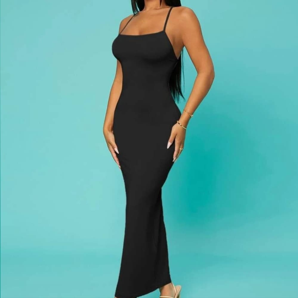 Black Sexy Dress - Thumbnail 2