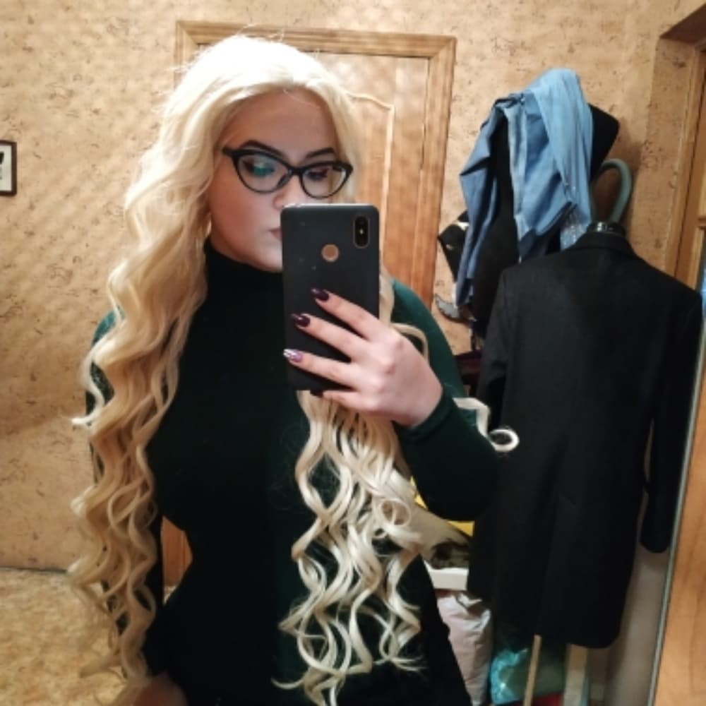 Blonde Beauty Full Lace Front Wig - Thumbnail 3