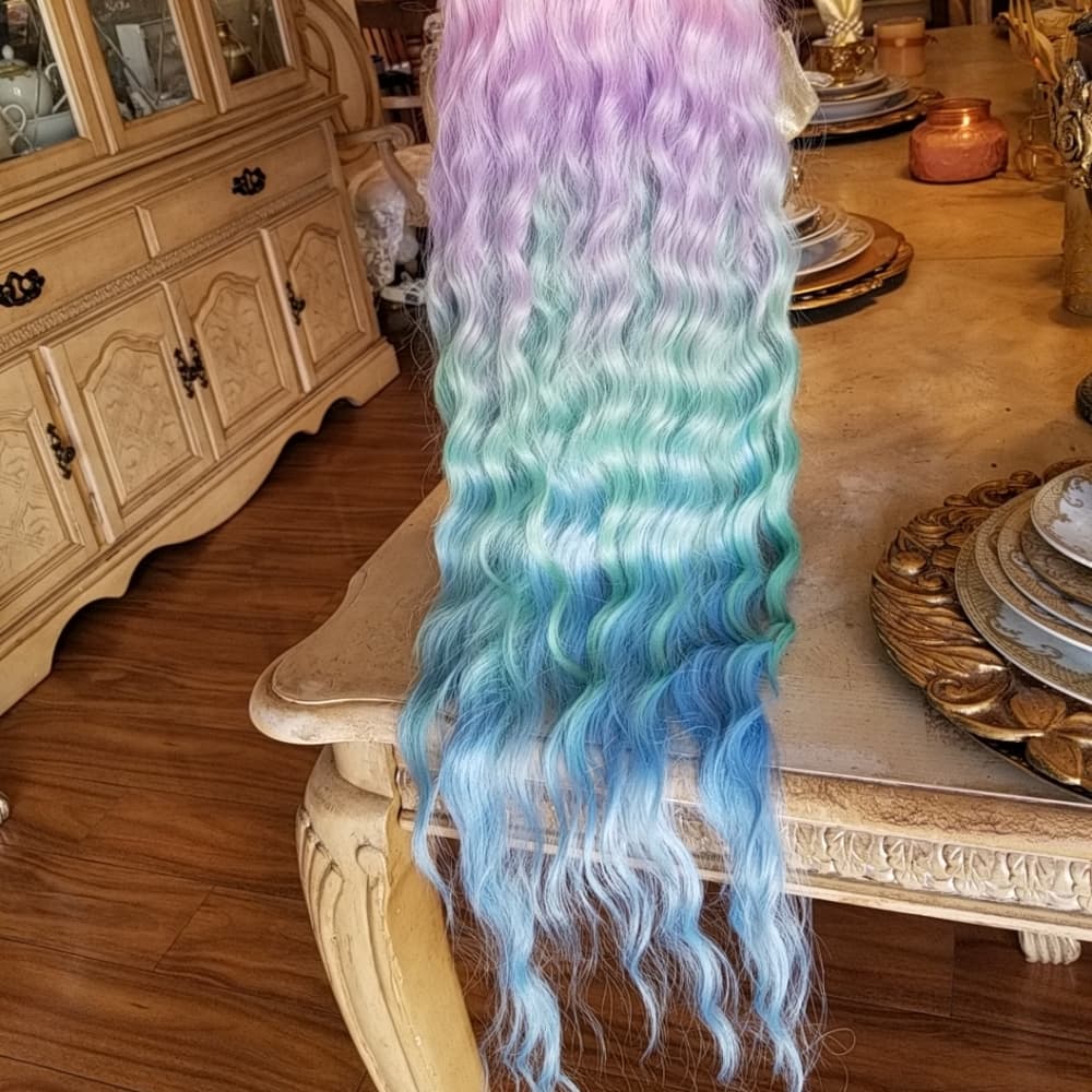 Rainbow Beauty Lace Front Wig - Thumbnail 11