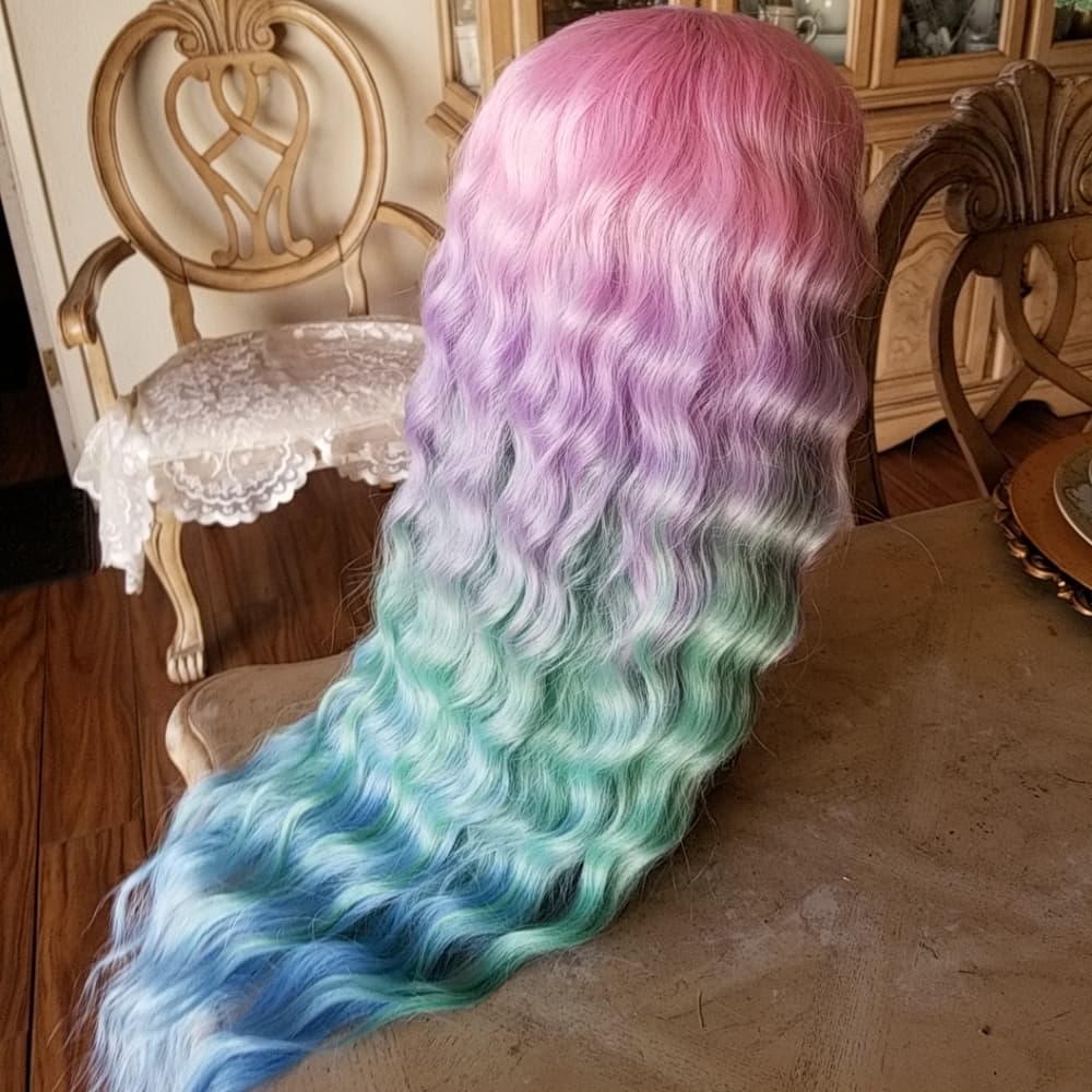 Rainbow Beauty Lace Front Wig - Thumbnail 16