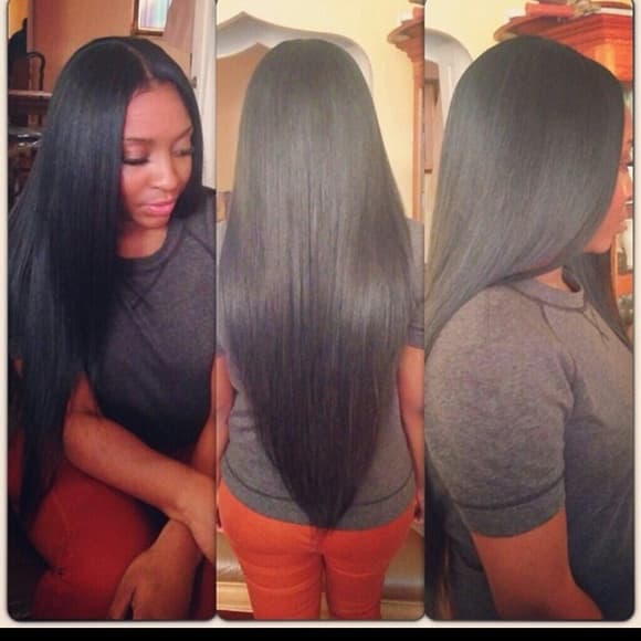 Yaki Straight Lace Front Wig 26-30 inches - Thumbnail 6