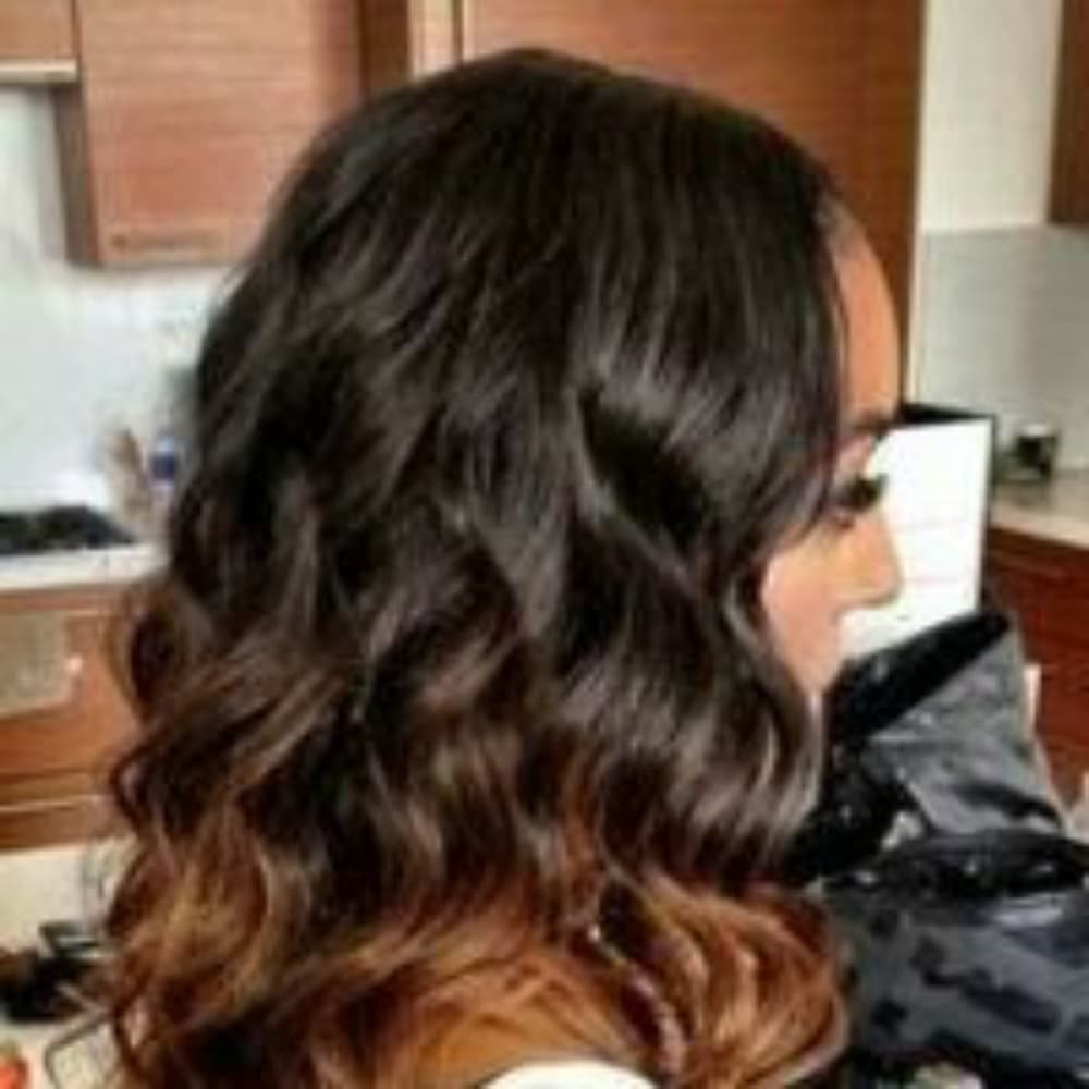 Bodywave Beauty Lace Front Wig #1b/4/27 18 inches! - Thumbnail 3