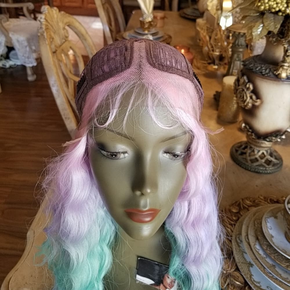 Rainbow Beauty Lace Front Wig - Thumbnail 8