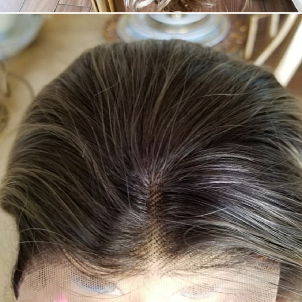 Ombre Blonde Lace Front Wig - Thumbnail 2