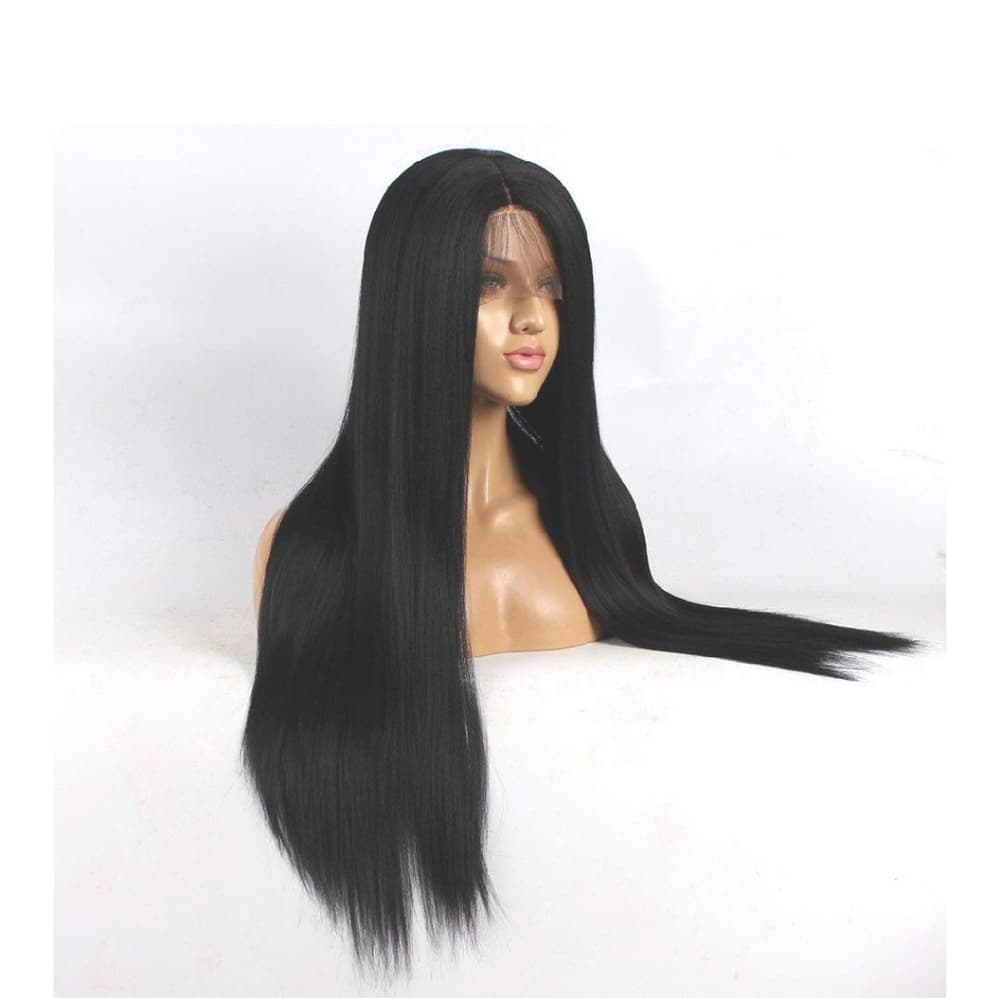 Yaki Straight Lace Front Wig 26-30 inches - Thumbnail 4