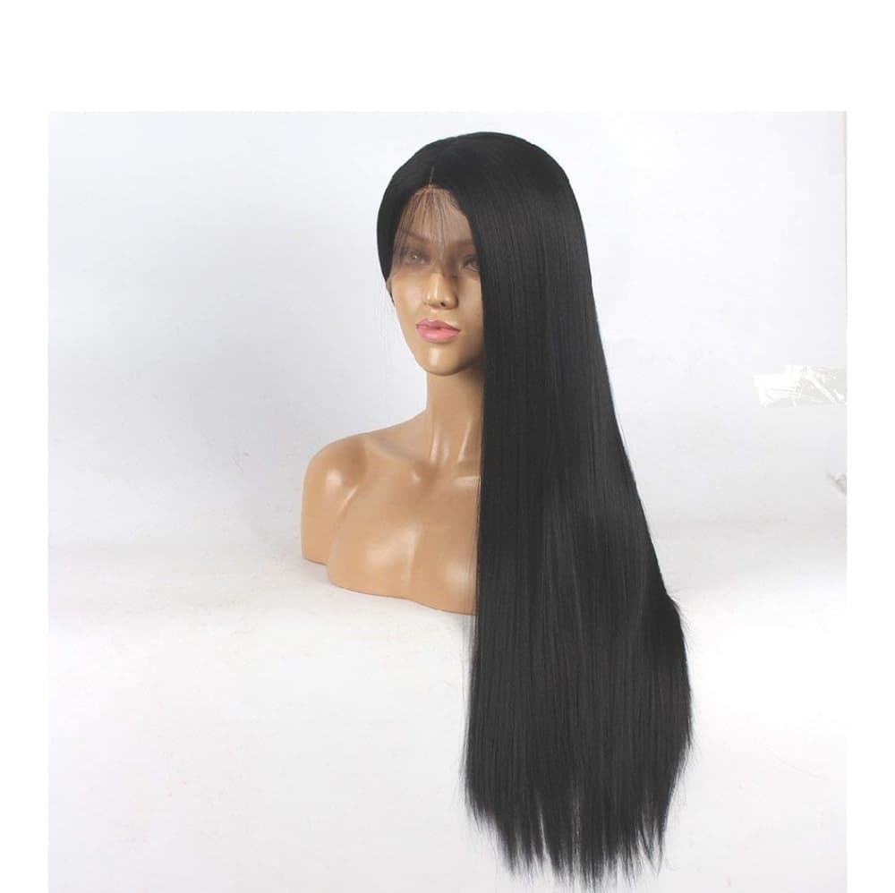 Yaki Straight Lace Front Wig 26-30 inches - Thumbnail 2
