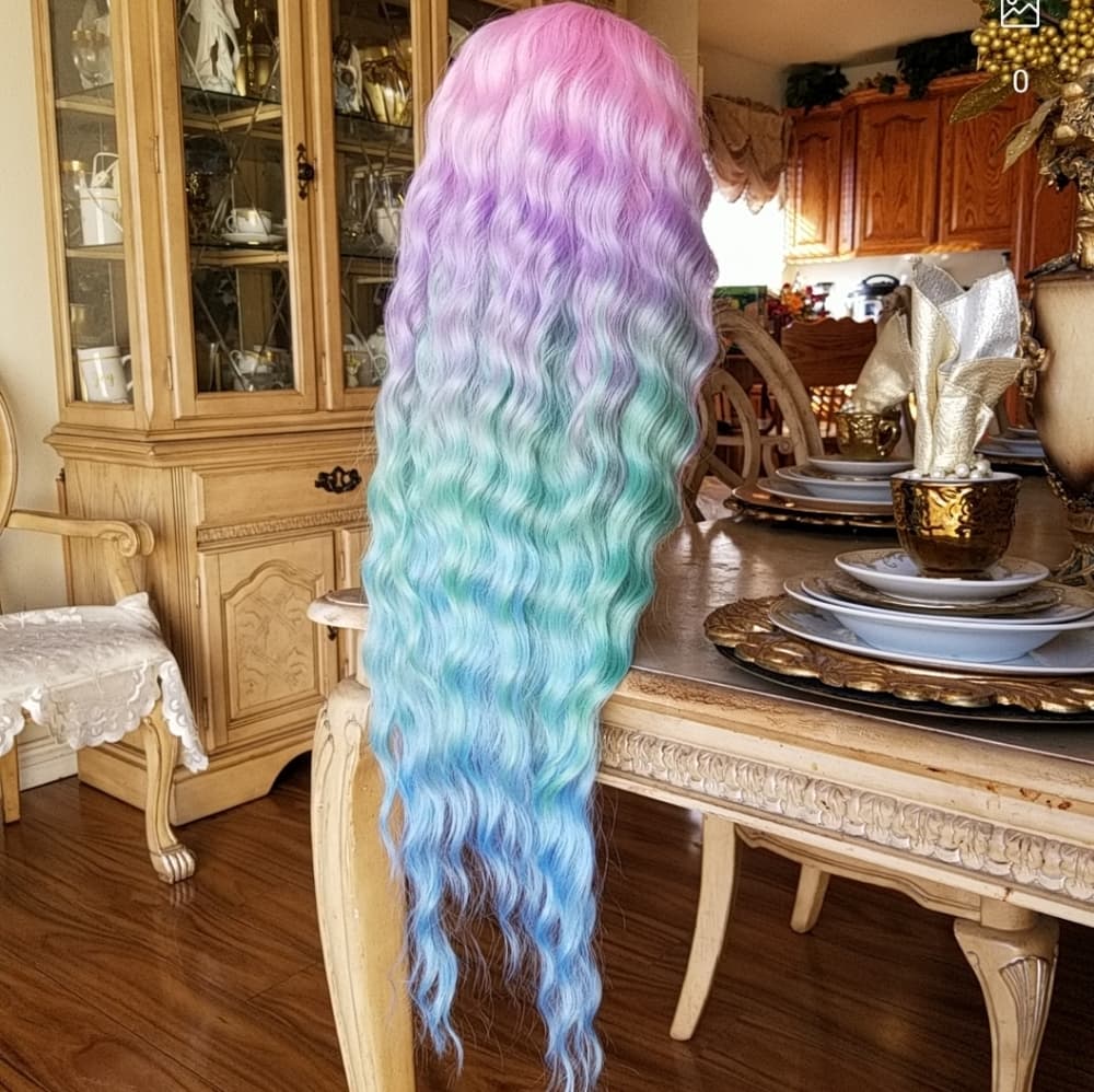 Rainbow Beauty Lace Front Wig - Thumbnail 13