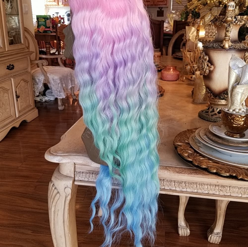 Rainbow Beauty Lace Front Wig - Thumbnail 5
