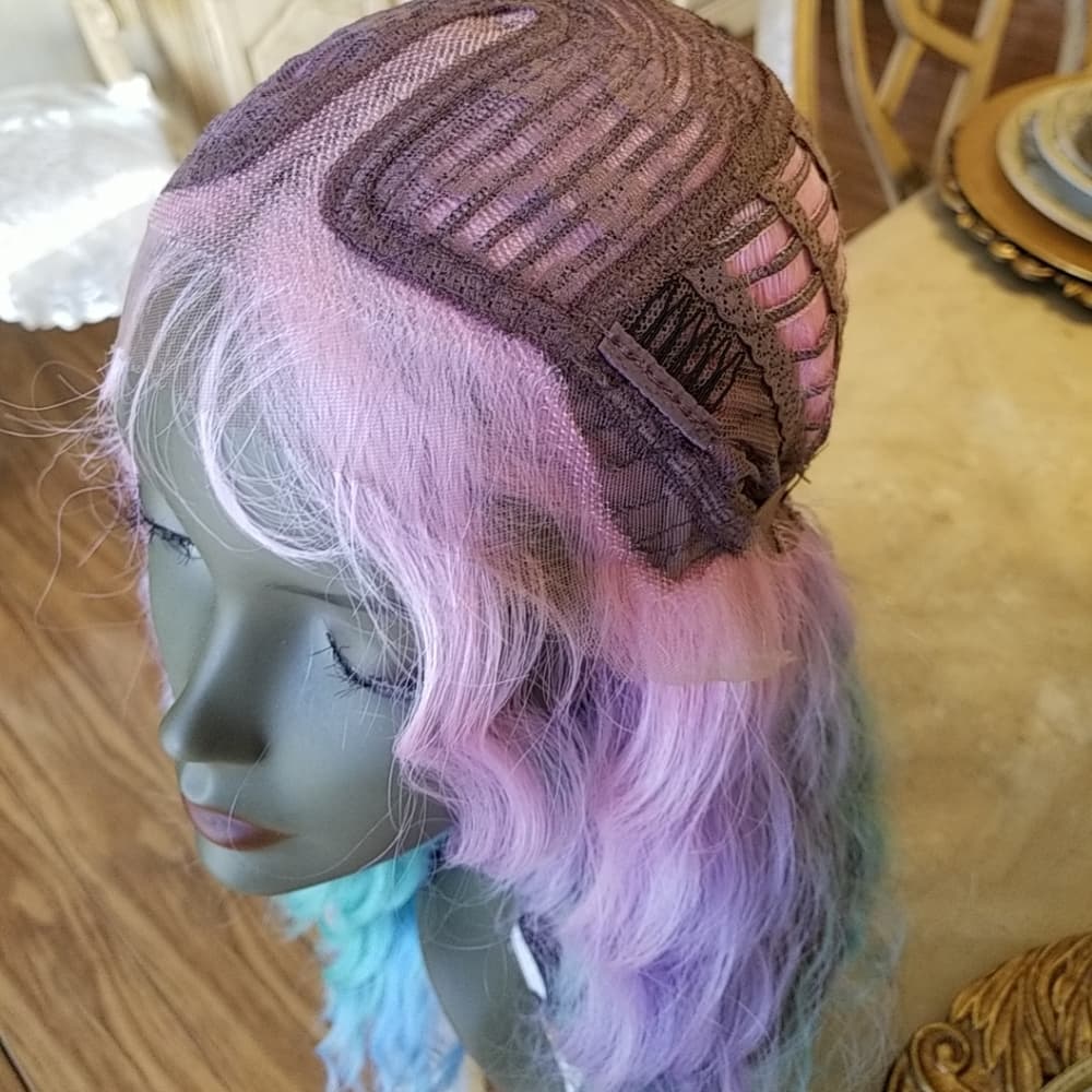 Rainbow Beauty Lace Front Wig - Thumbnail 9