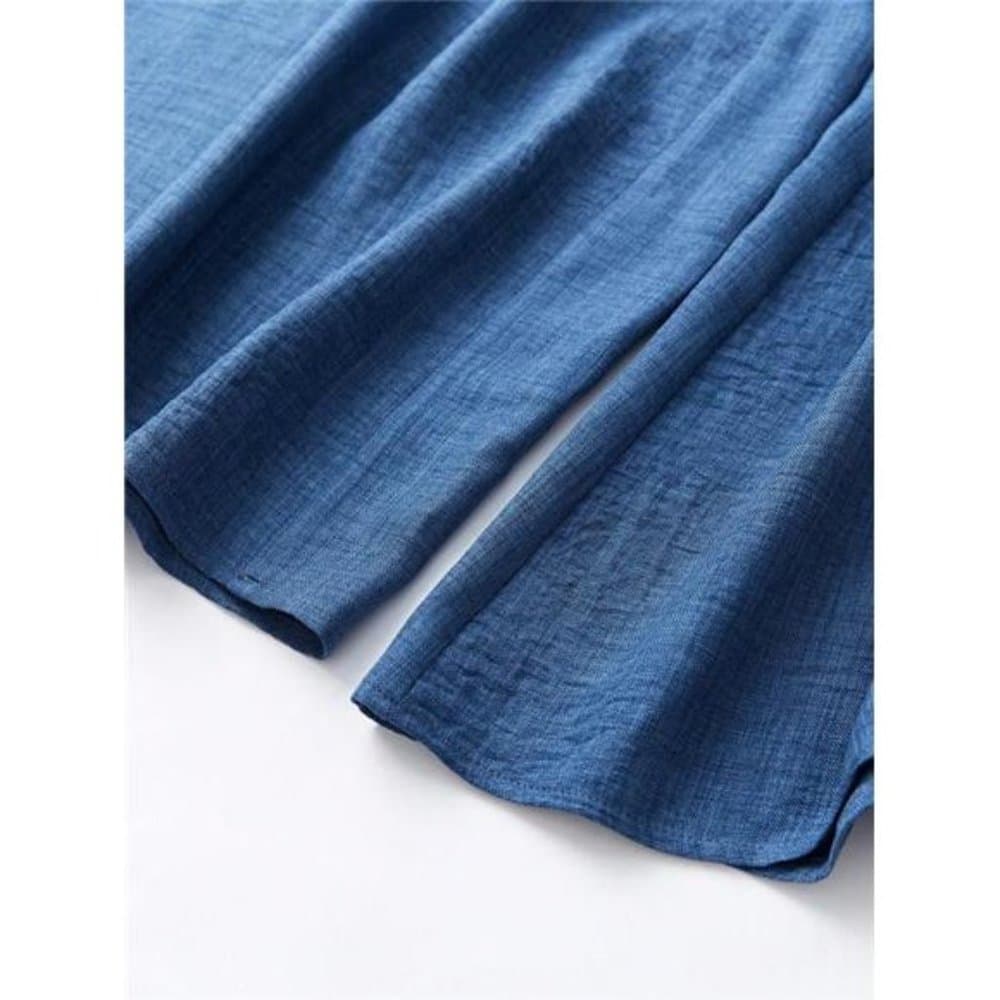 Women's Wide Leg Pants - Thumbnail 4