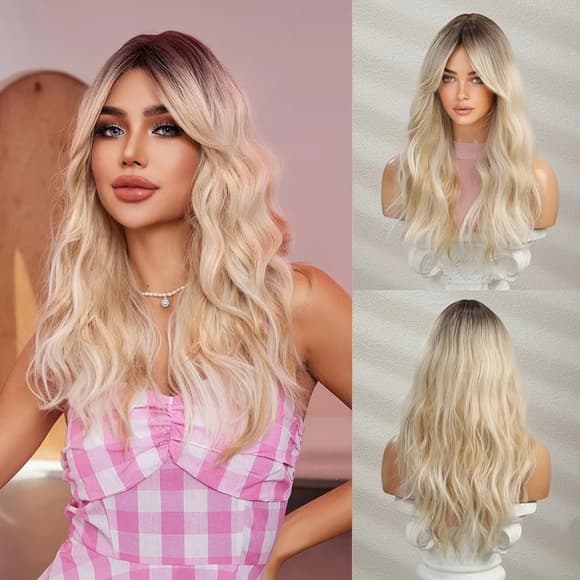 Blonde Ombre Beauty Wig - Thumbnail 2