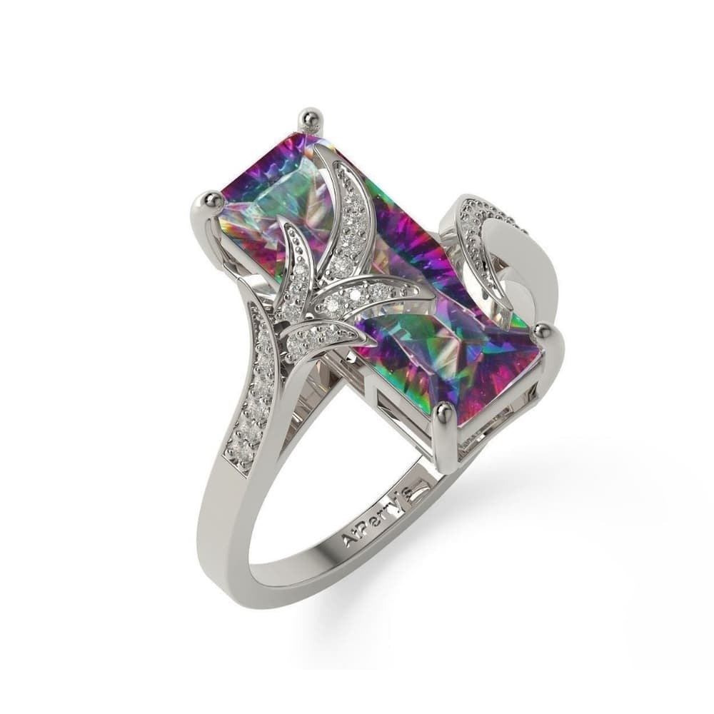 Mystic Topaz Ring