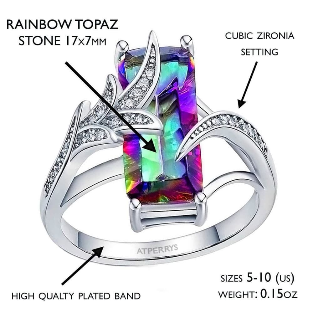 Mystic Topaz Ring - Thumbnail 3