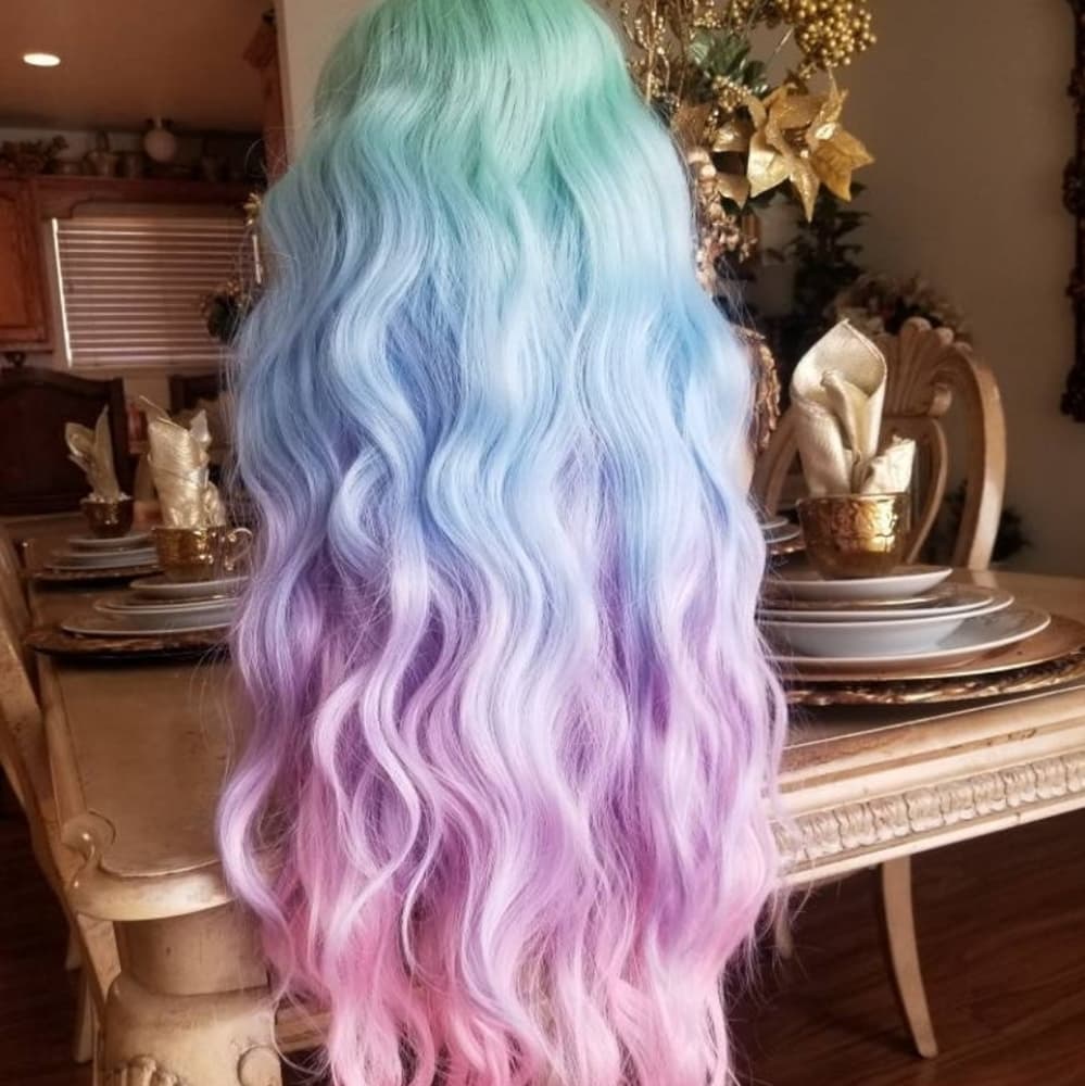Rainbow Beauty Lace Front Wig