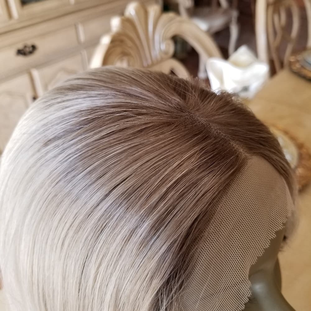 Ombre Blonde Lace Front Wig - Thumbnail 3