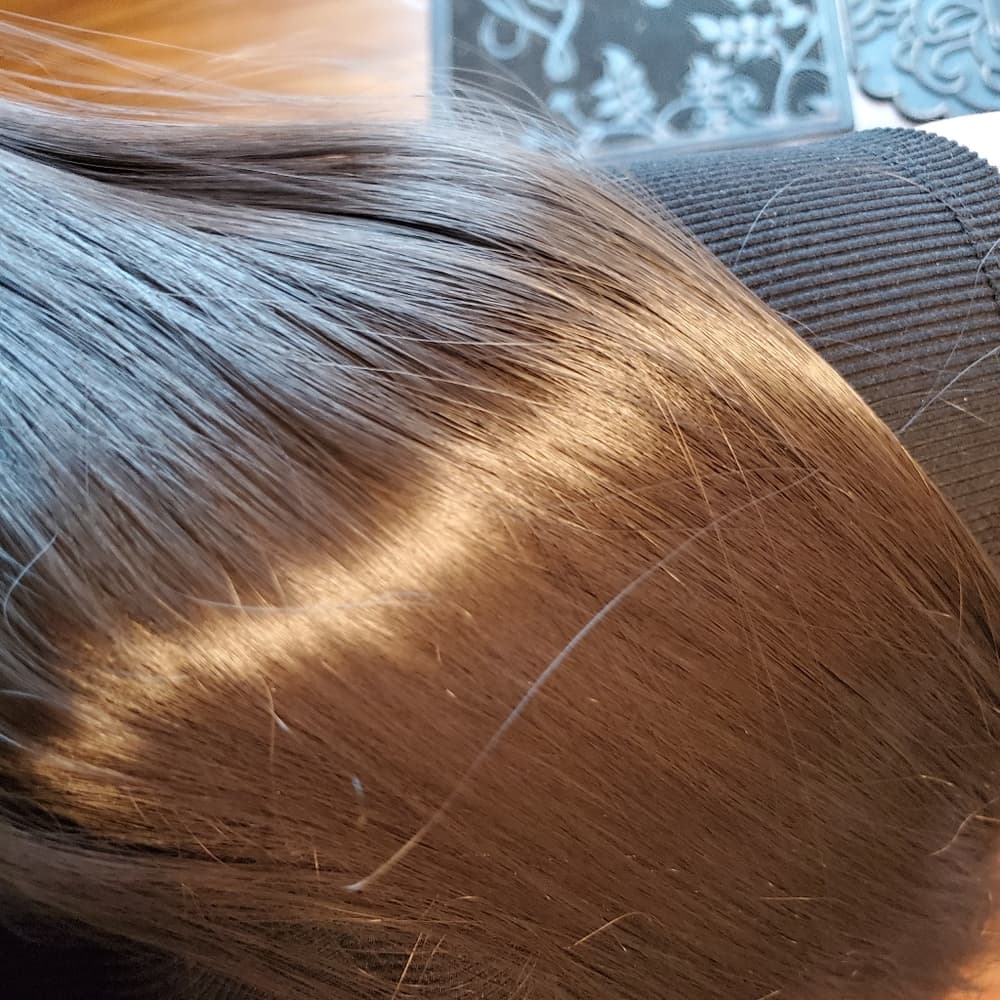 Dark Brown Full Head Clip In Extension - Thumbnail 8