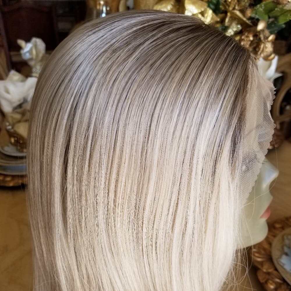 Ombre Blonde Lace Front Wig - Thumbnail 5