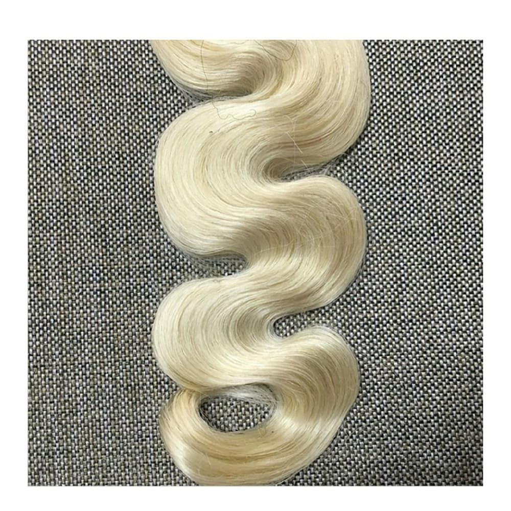 Blonde Remy Human Hair Weft - Thumbnail 3