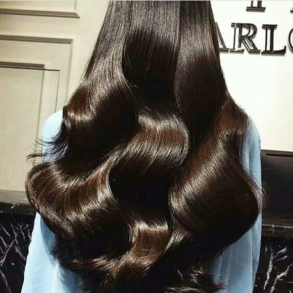 Dark Brown Full Head Clip In Extension - Thumbnail 5