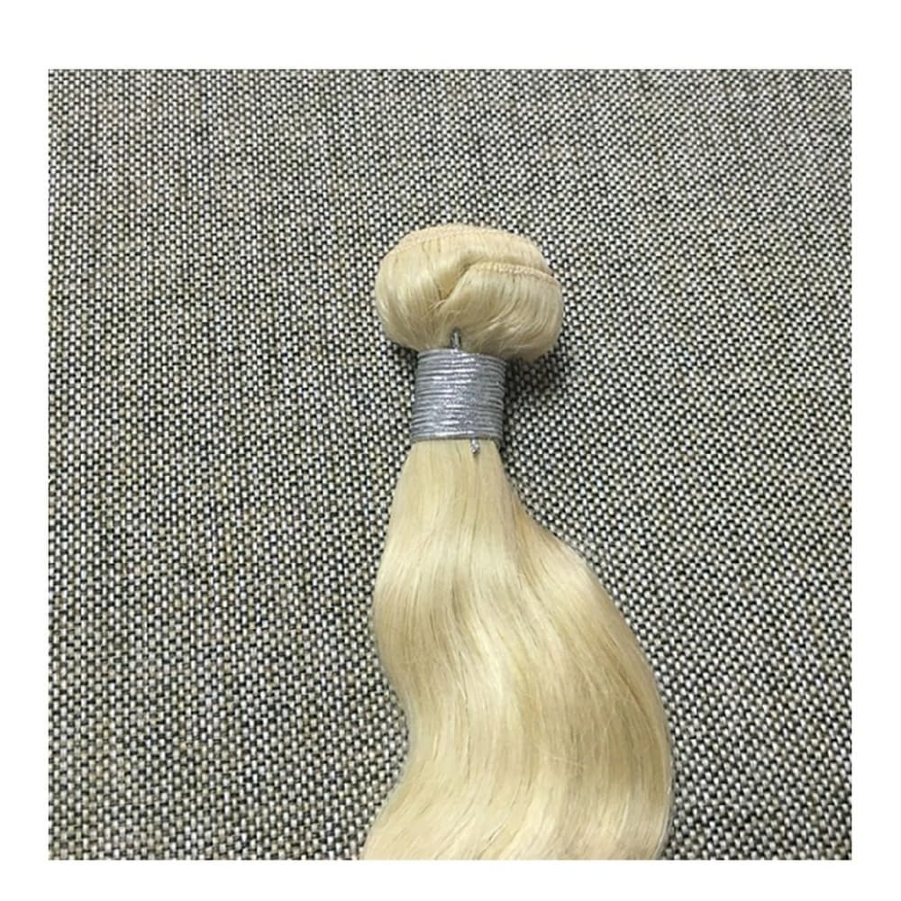 Blonde Remy Human Hair Weft - Thumbnail 4
