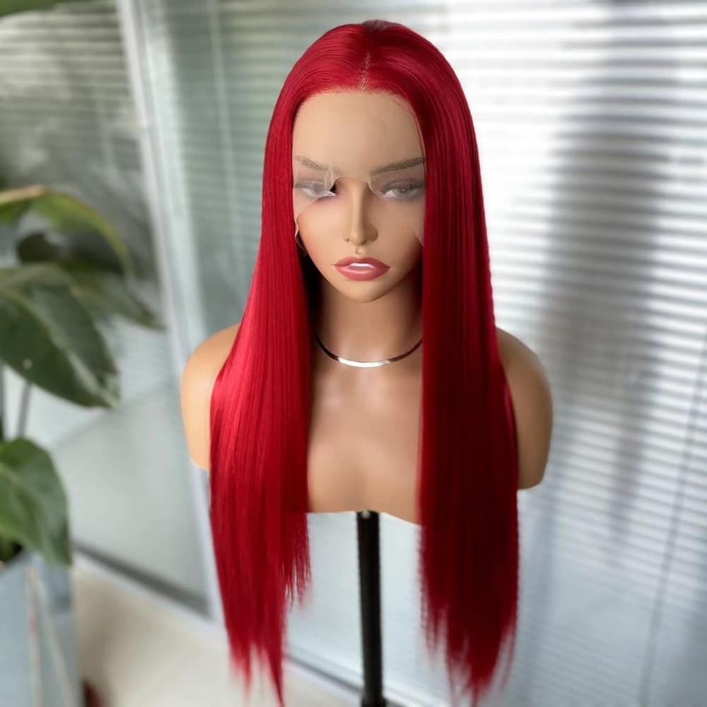 Red Beauty Lace Front Wig - Thumbnail 2