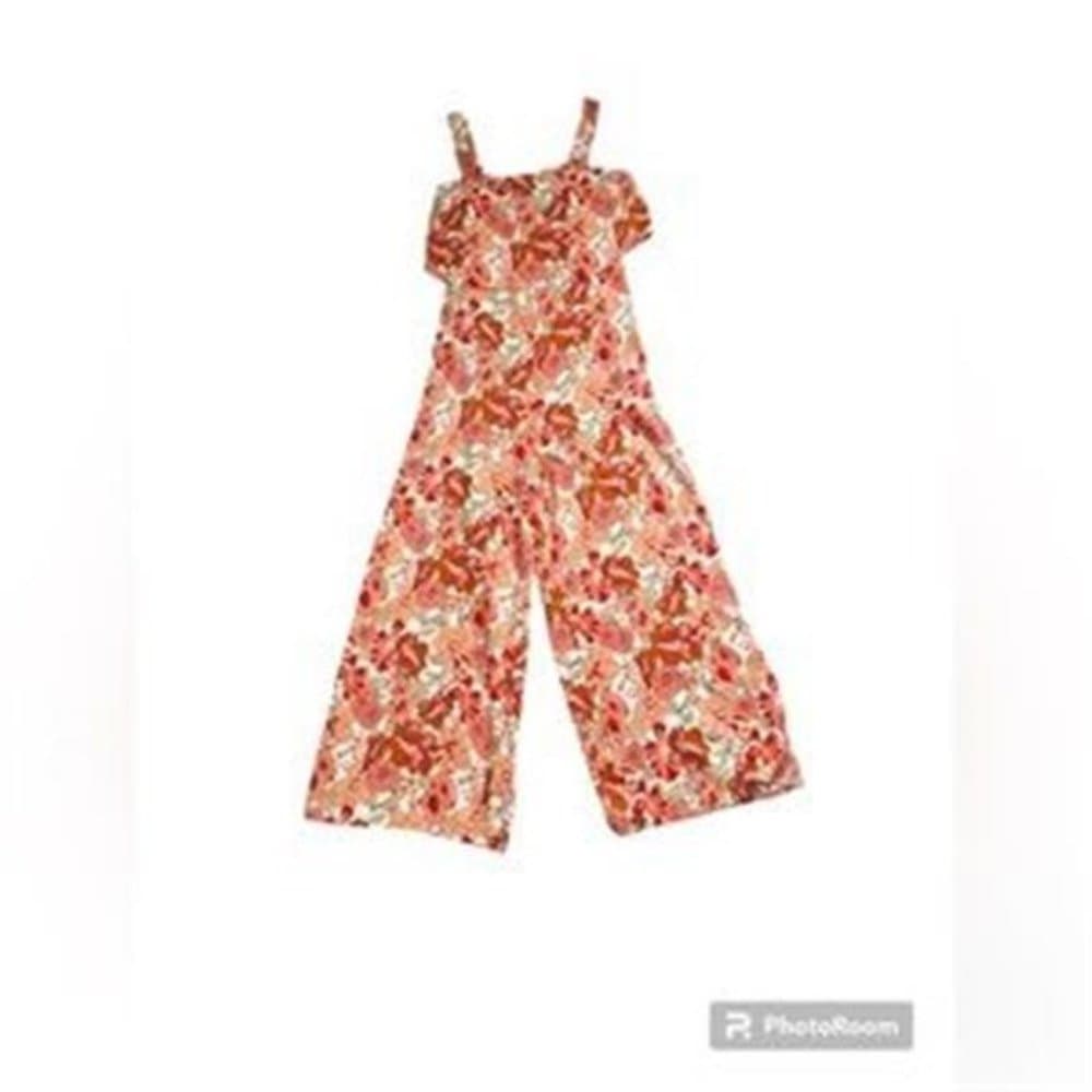 Solid Split Leg Hem Belted Wide Leg Palazzo Pants - Thumbnail 2
