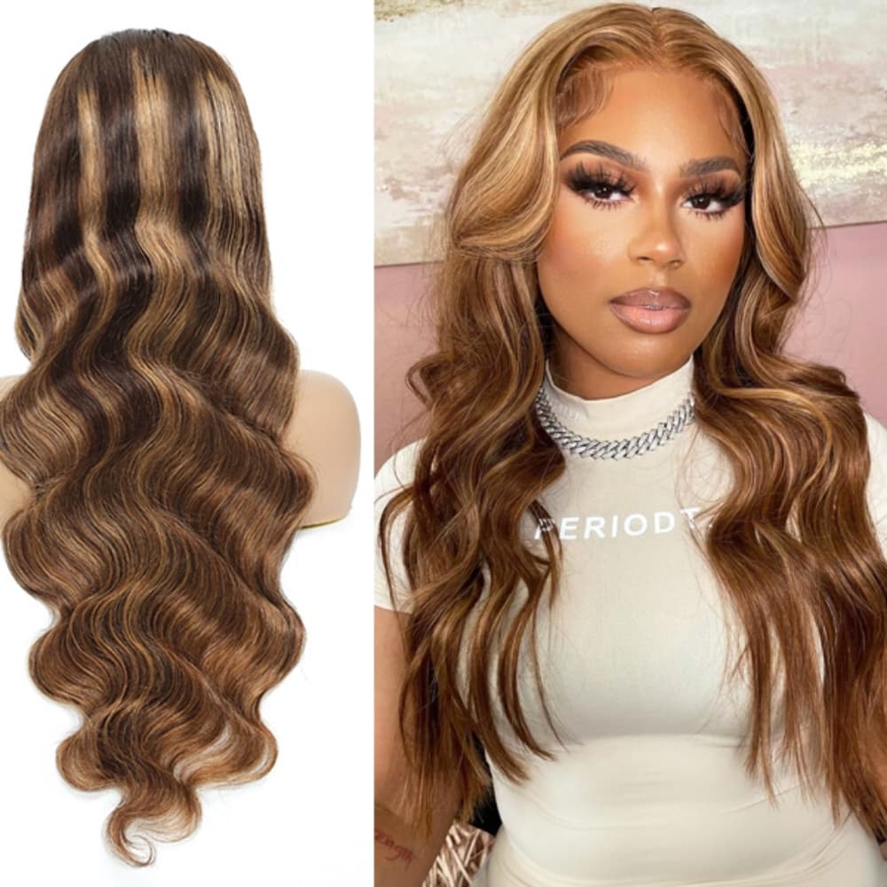 Human Hair Lace Front Wig 16-20 inches - Thumbnail 11