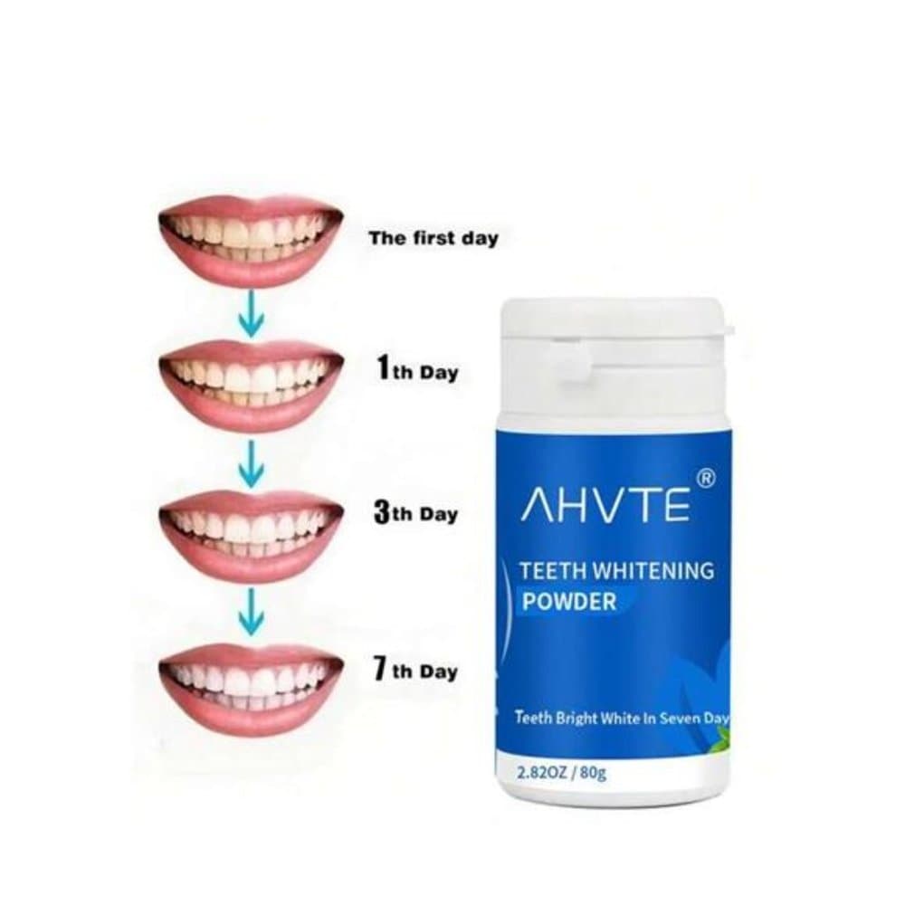80g Whitening Teeth Powder Remover Stains from Coffee and Smoking