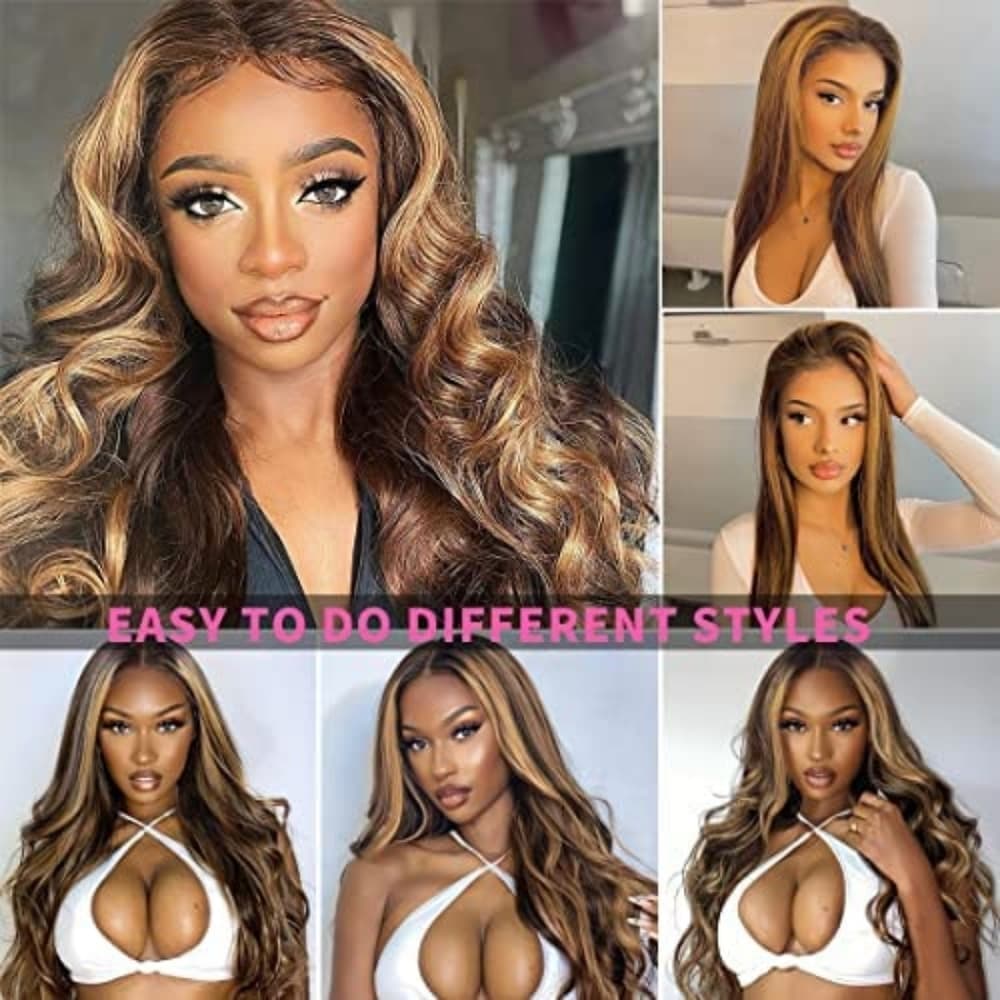 Human Hair Lace Front Wig 16-20 inches - Thumbnail 9