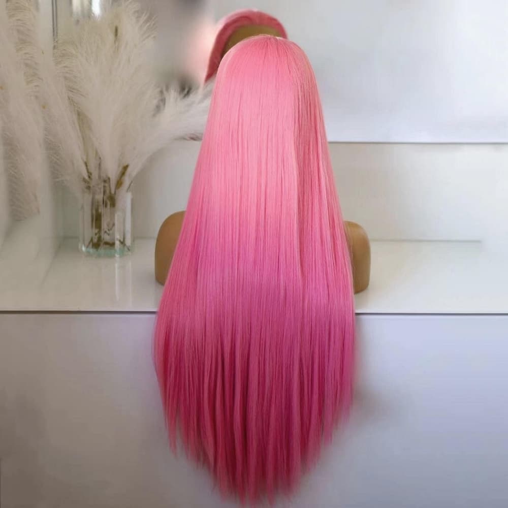 Pink Beauty Lace Front Wig