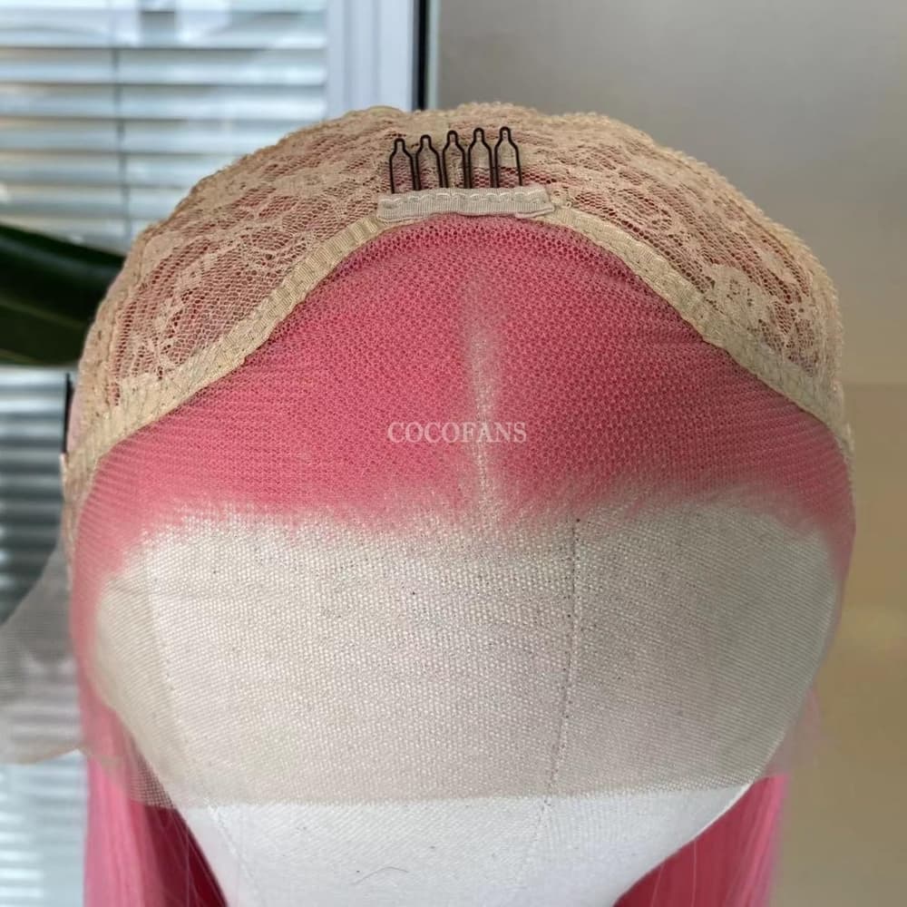 Pink Beauty Lace Front Wig - Thumbnail 7